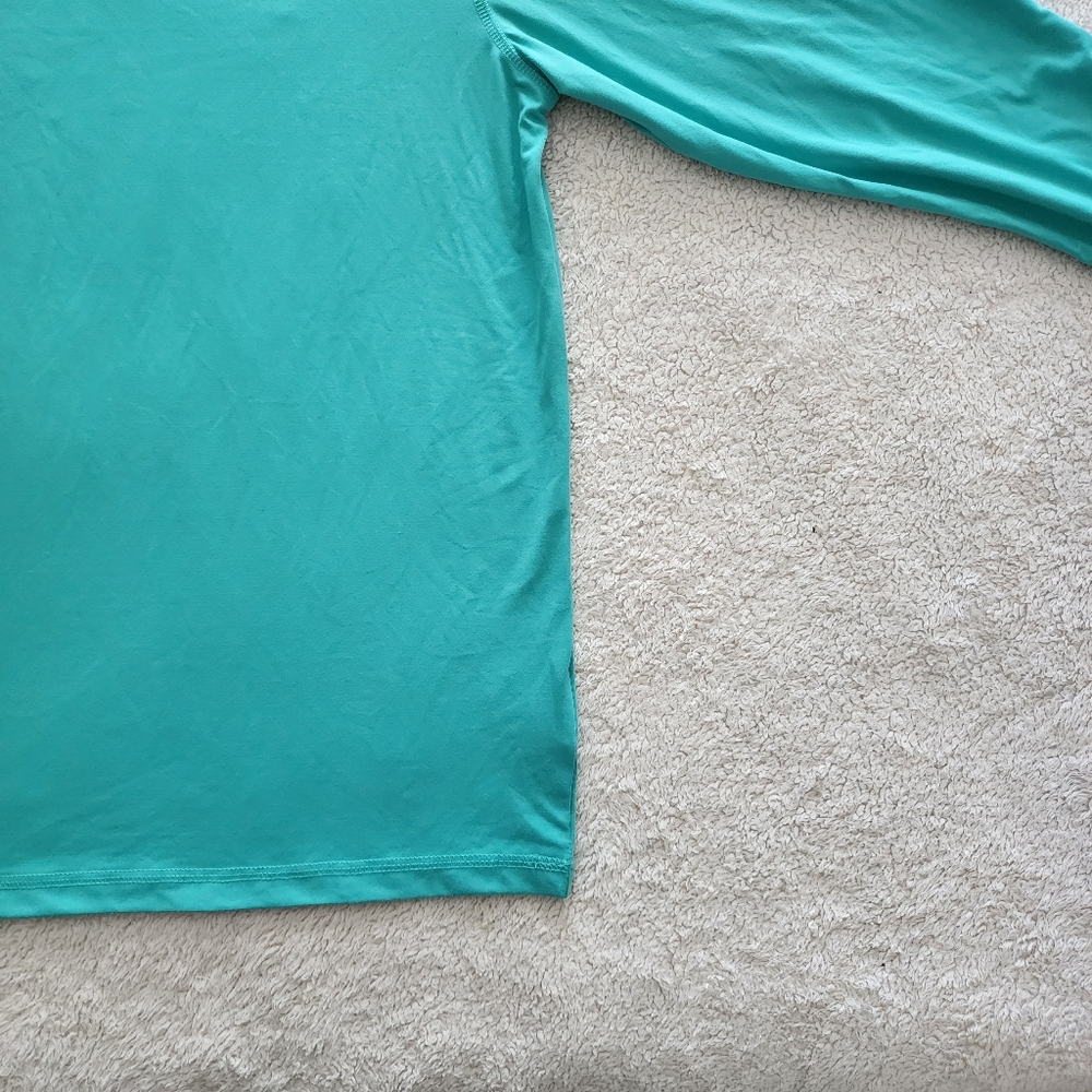 Hang Ten UPF 50+ Long Sleeve Sun Tee, Men's Size Medium, NWT - Green - Picture 3 of 11